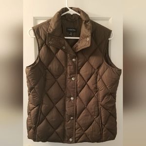 Lands End Puffed Vest